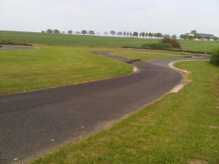 Lignes droites et virages karting